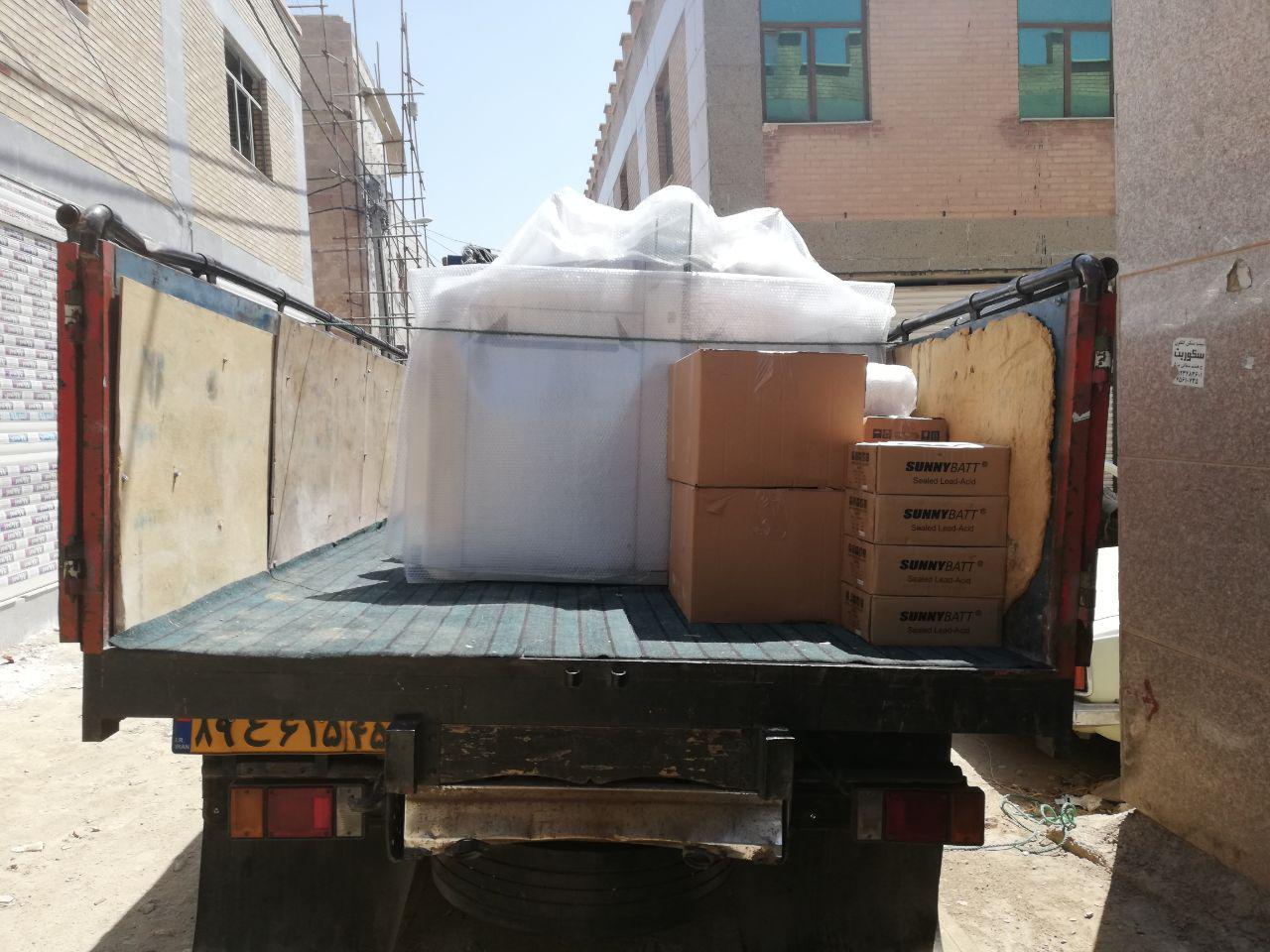 ارسال گیت های کنترل تردد برای شرکت فولاد سیرجان ارسال گیت های کنترل تردد برای شرکت فولاد سیرجان